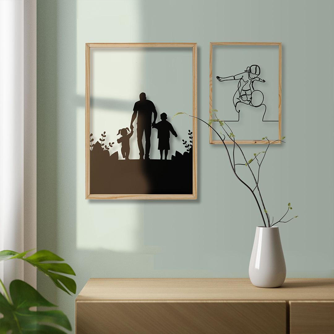 Small Family Acrylic Frame