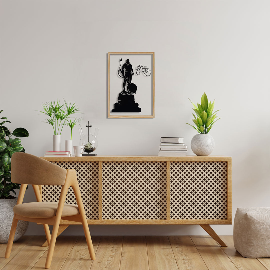 Lord Hanuman Acrylic Frame