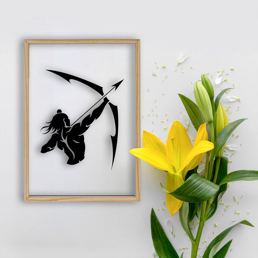 Lord Ram Acrylic Frame