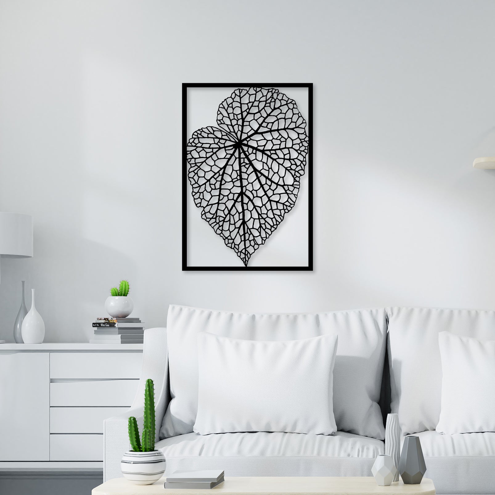 Unique Leaf Metal Wall Art