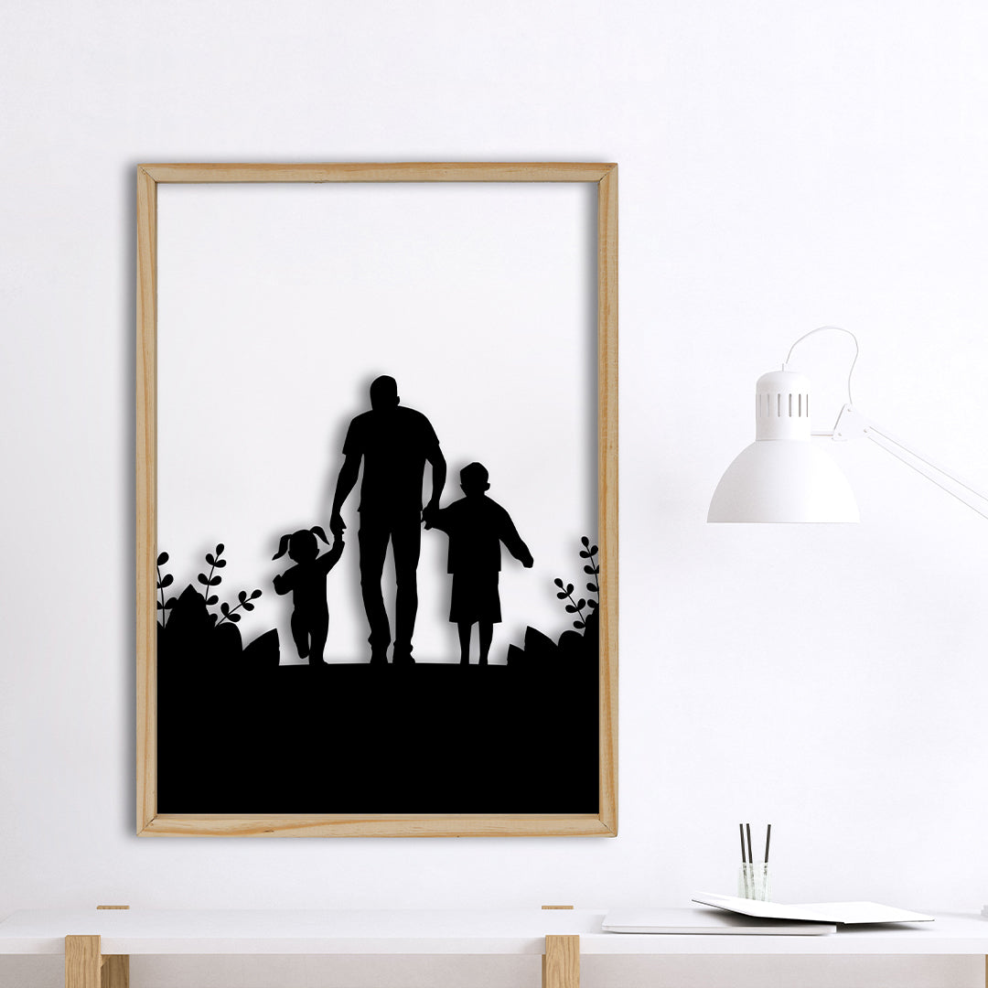 Small Family Acrylic Frame