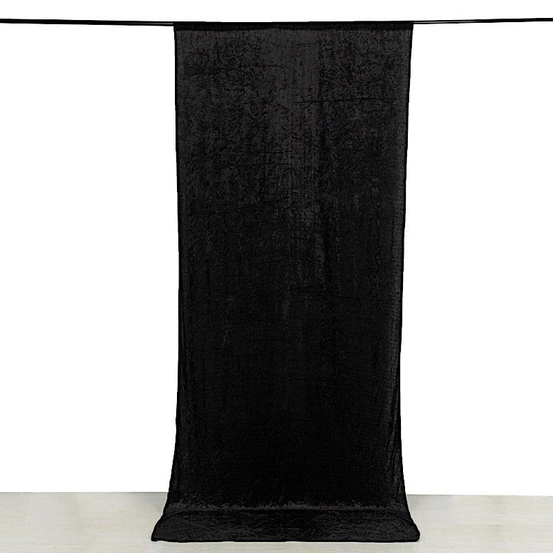 Smooth velvet backdrop curtain in a listed color variant