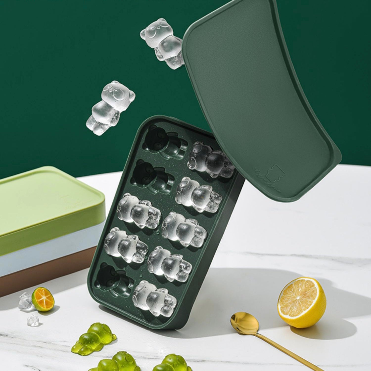 Cute Teddy Bear Shaped Ice Cube/ Chocolate Tray Mold