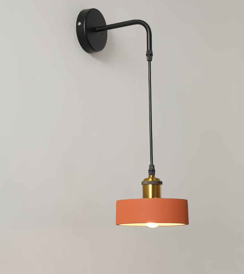 Modern cement wall light