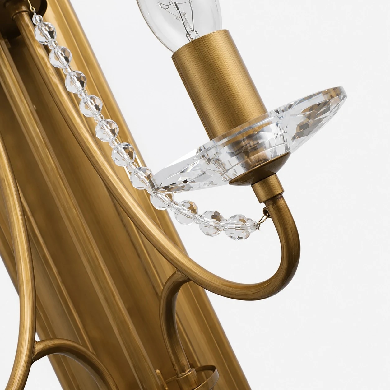 Candle-style double arms