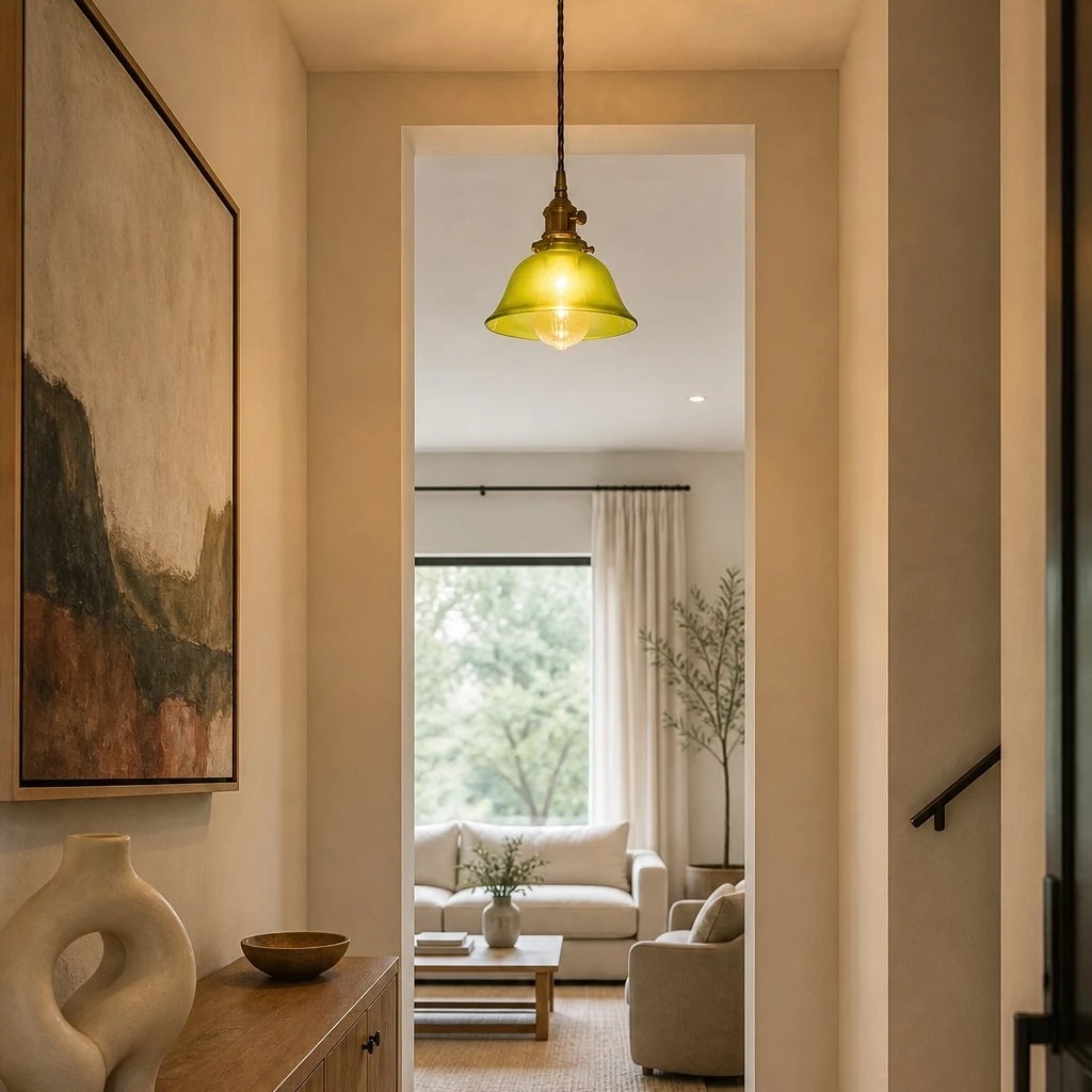 Rooms shaped by green glass 3