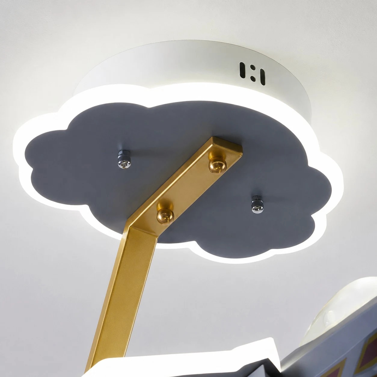 Cloud canopy ceiling mount detail