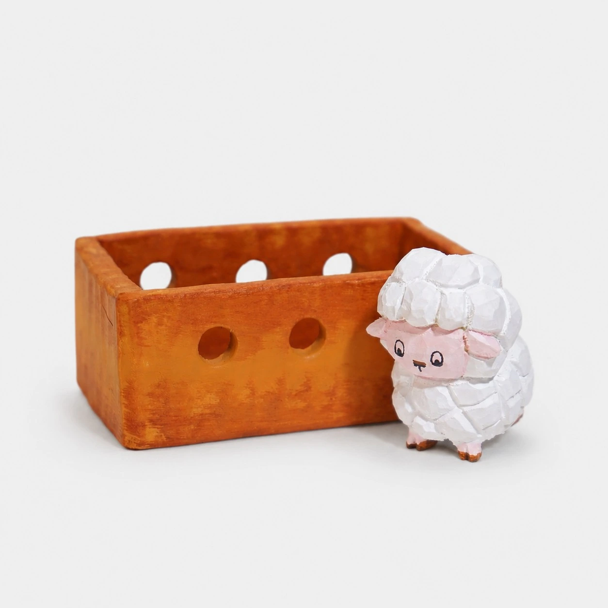 Moutons dans une boîte