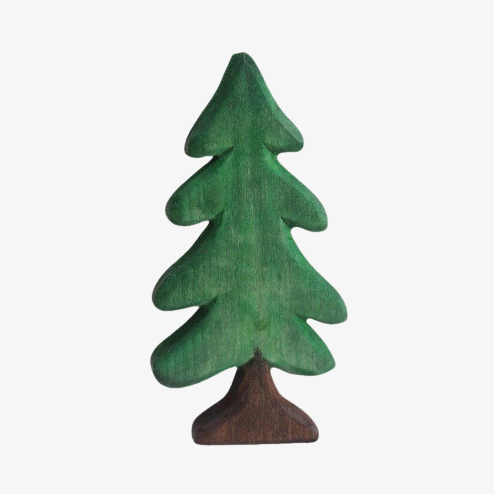 ornement en bois de pin vert