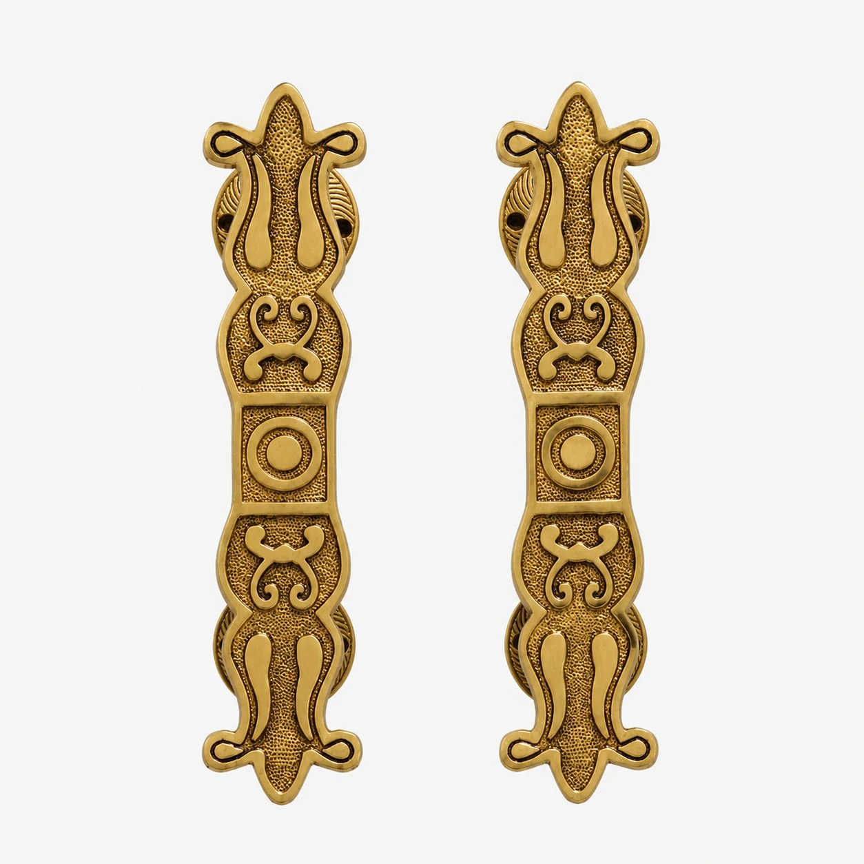 Handcrafted Brass Animal Door Handles - Ruyi Antique Brass standard