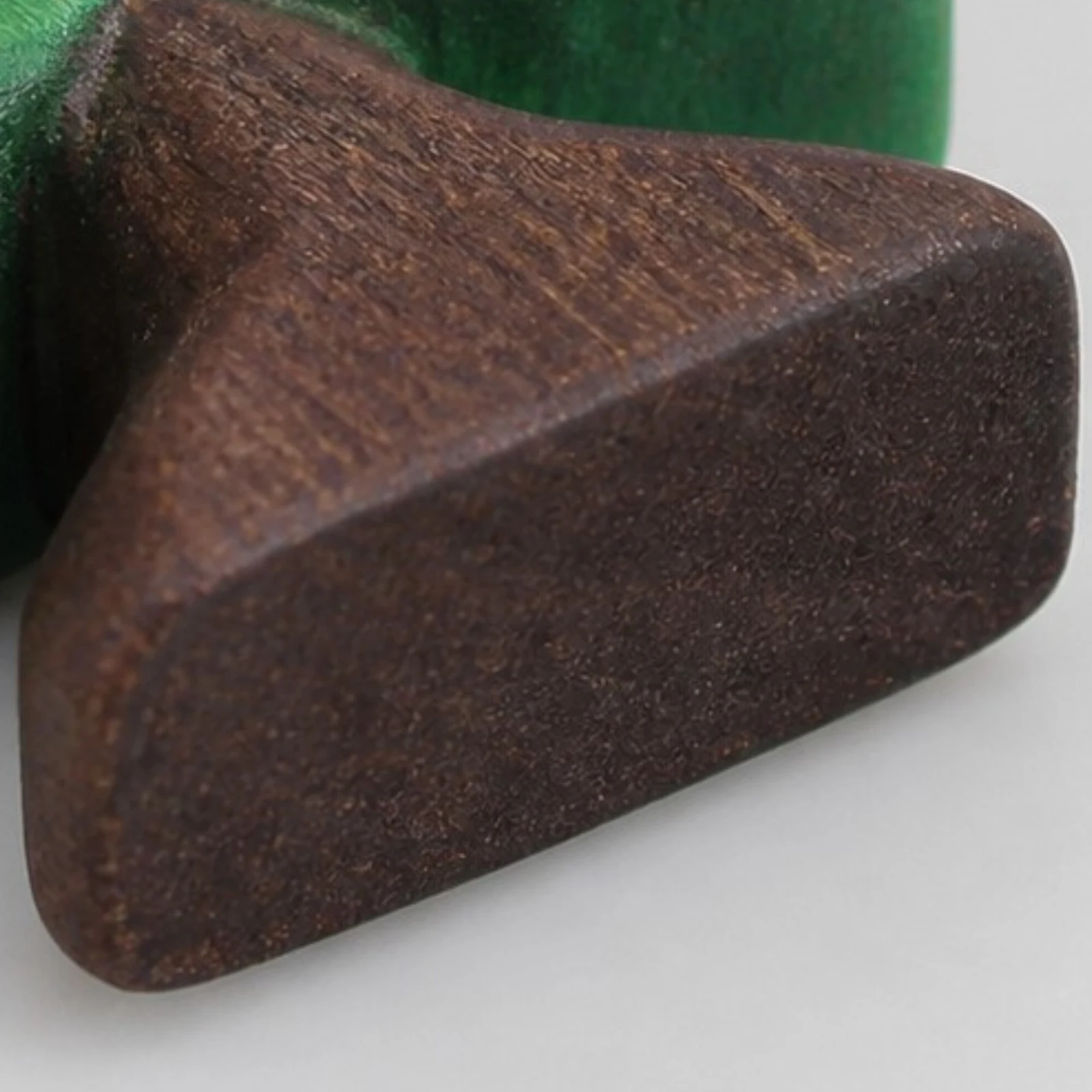 détail de la base en bois