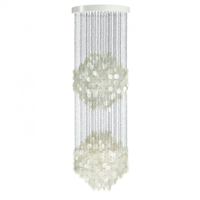 Verpan Fun 8DM Shell Chandelier