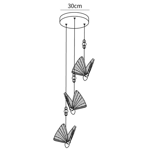 Butterfly Pendant Light