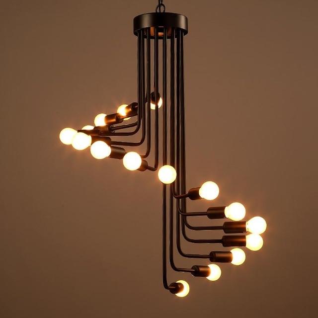 Uva Modern Nordic Spiral Chandelier
