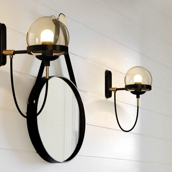 Lights of Scandinavia - Höskulle - Postmodern lighting. Wall-mounted E27 fixture. Works just as good in the bedroom as in corridors, hallways and the conservatory. Iron fixture with two different glass variations to choose from. Specifications Shipping Why Us?