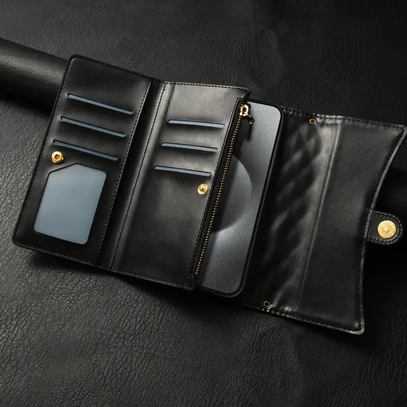 crossbody fashion faux leather mobile phone case wallet card holder for samsung galaxy s24 s23 s22 s21 s20 ultra s24 s23 s22 s21 s20 s23 fe details 5