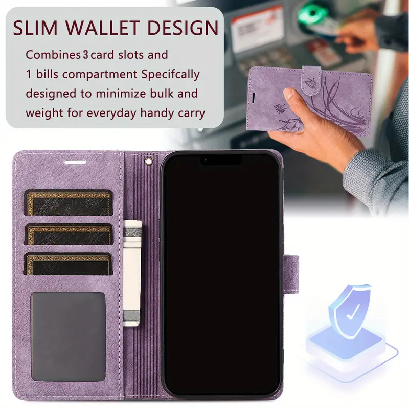 flower flip case for google pixel 8 8a 7 7a 6 6a pro lanyard pu leather wallet card slot stand magnetic phone bag cover details 7