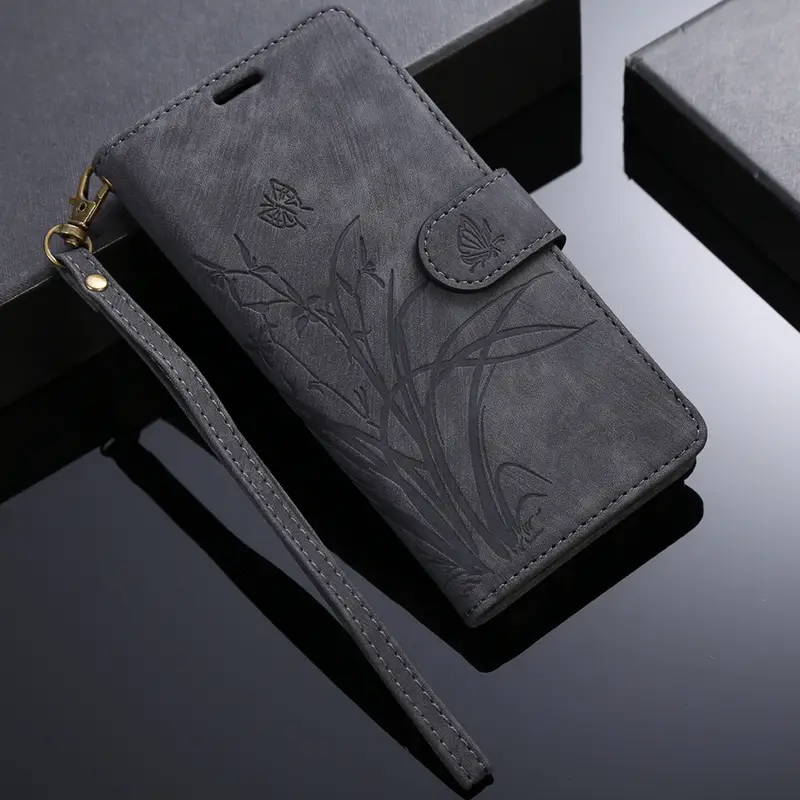 flower flip case for google pixel 8 8a 7 7a 6 6a pro lanyard pu leather wallet card slot stand magnetic phone bag cover details 6