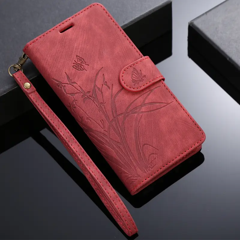 flower flip case for google pixel 8 8a 7 7a 6 6a pro lanyard pu leather wallet card slot stand magnetic phone bag cover details 4