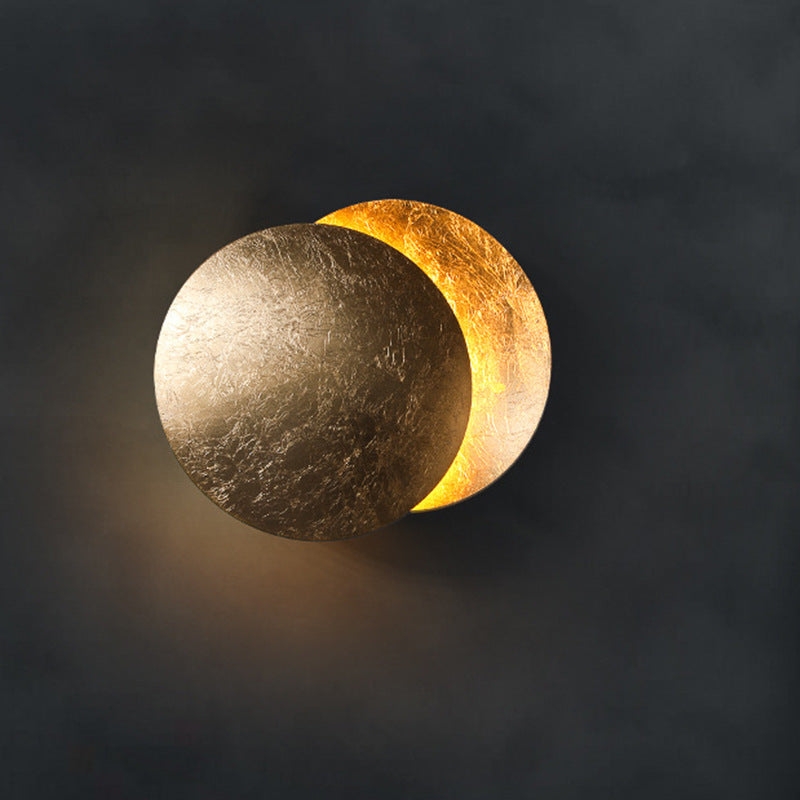Gold Iron Luna Wall Lamp - 200MWL