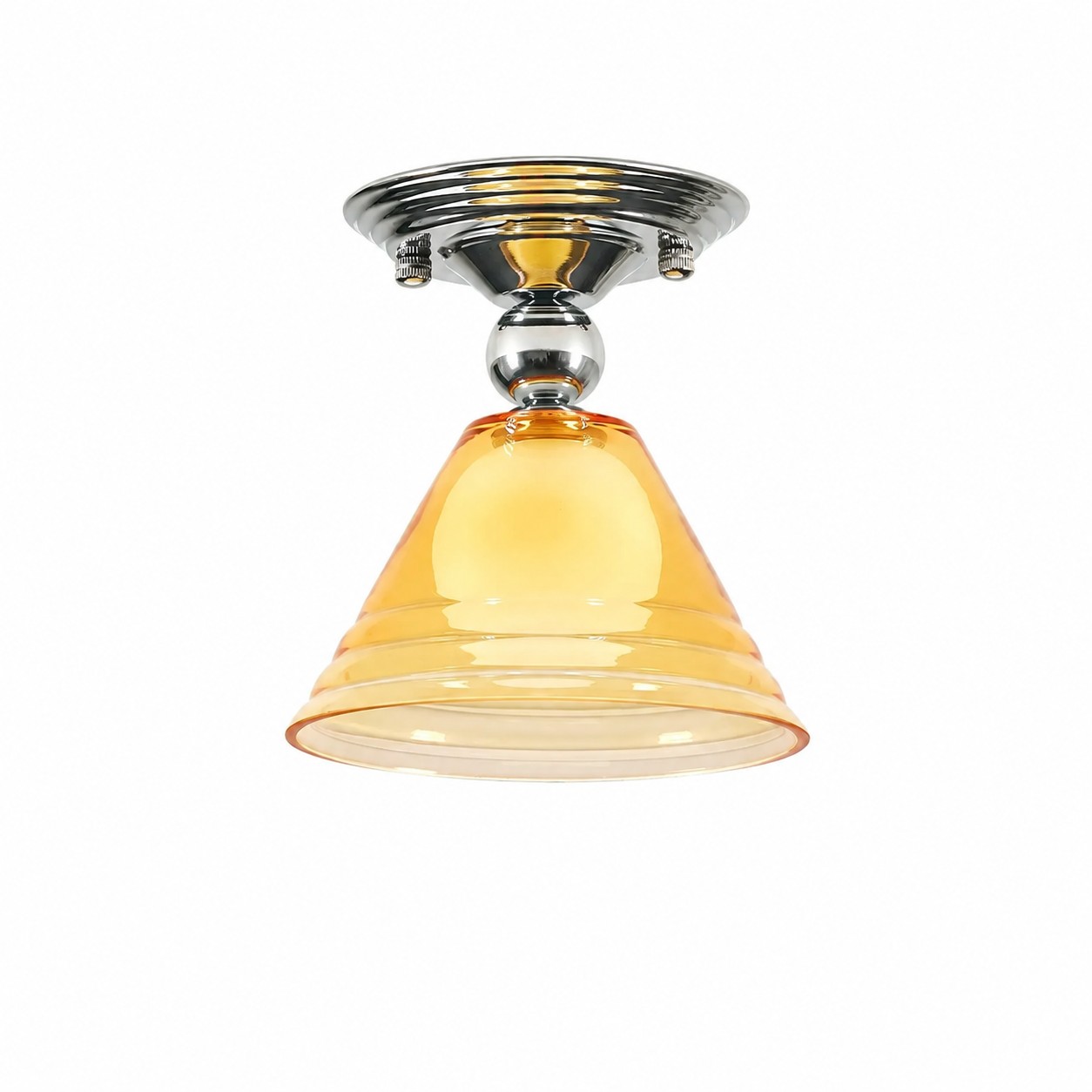 Light Yellow Glass Shade