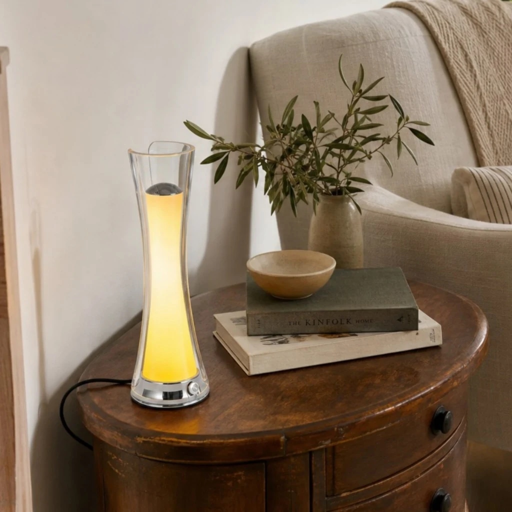 Living room gradient table lamp scene