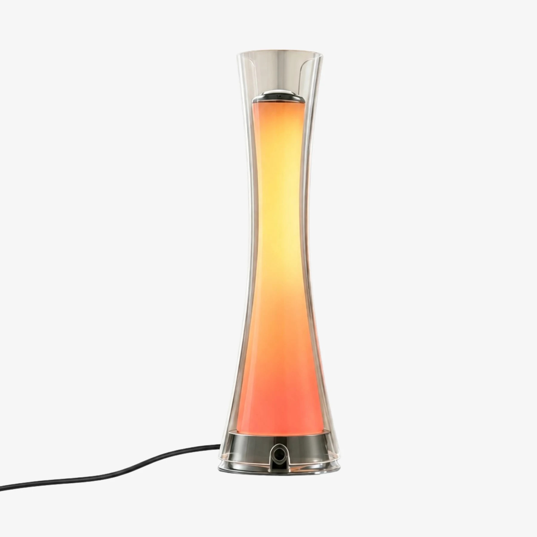Warm yellow gradient table lamp