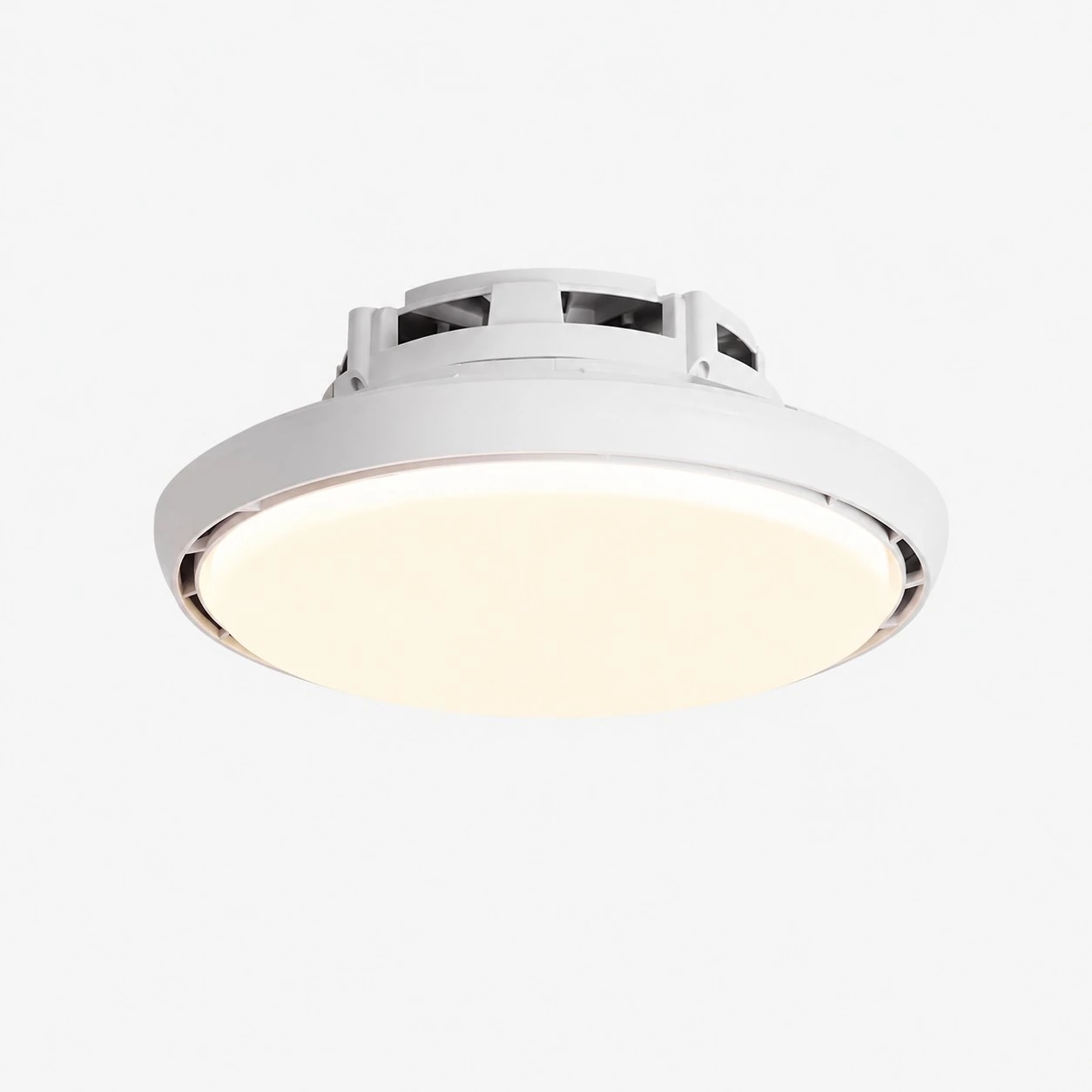 Ventilador de teto embutido estilo B branco