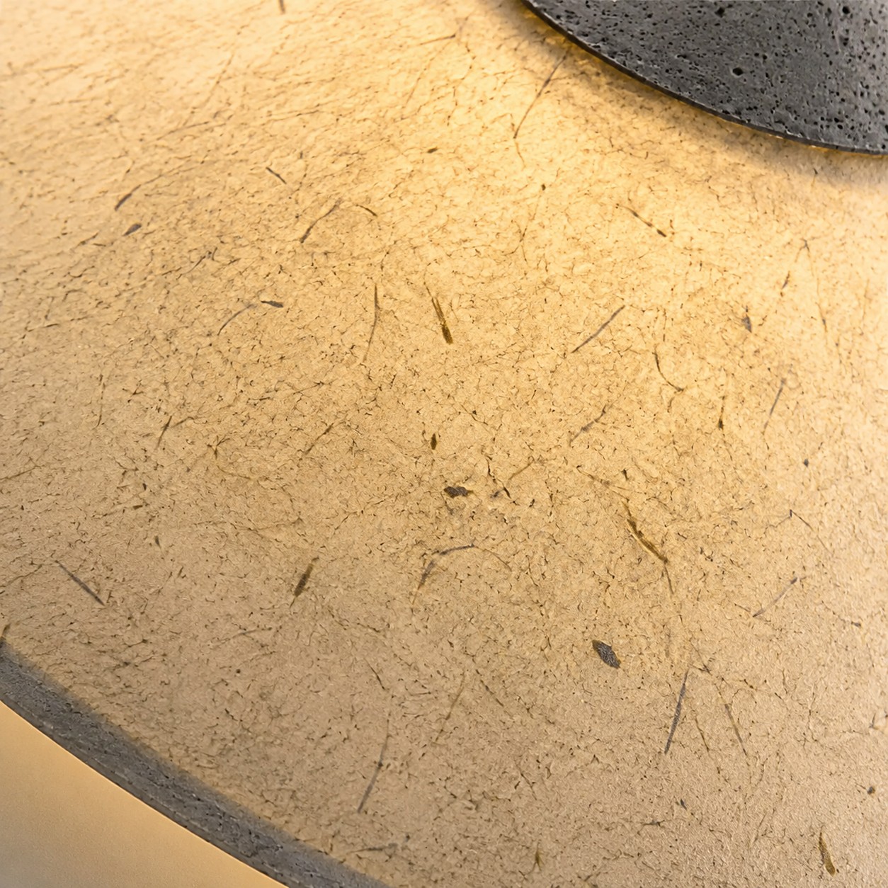 superfície de sombra artesanal em close-up