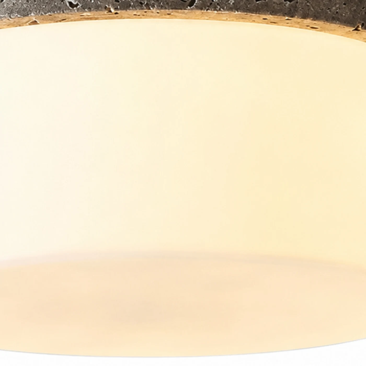 Difusor de cúpula de vidro quente com detalhes próximos