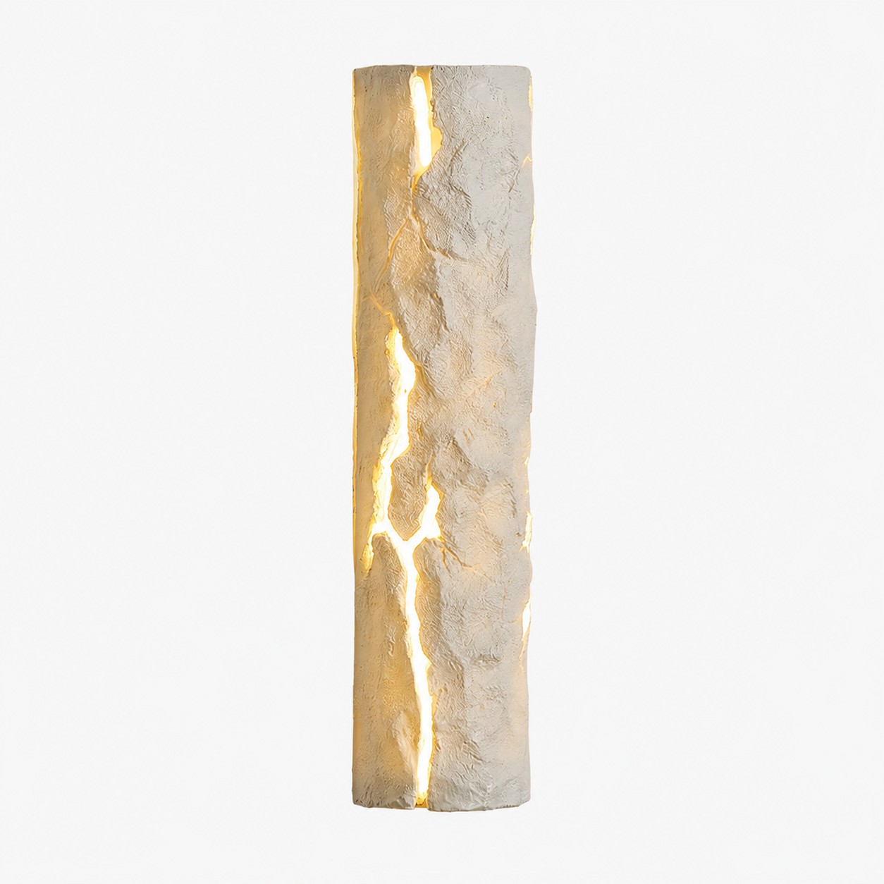 Imagem do produto SKU da luminária de parede com resina branca craquelada