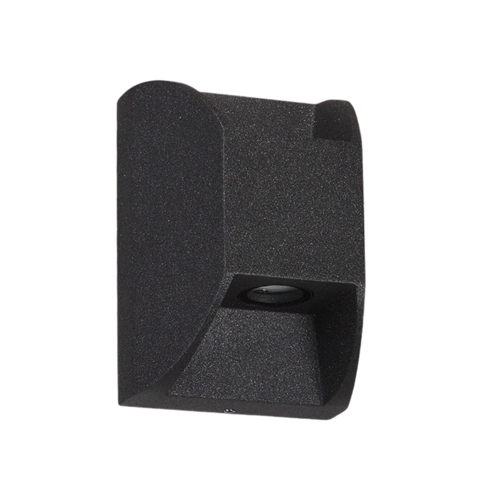 Up-and-down Lighting small black outdoor wall light