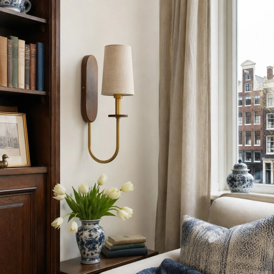 Made for layered light in classic modern rooms