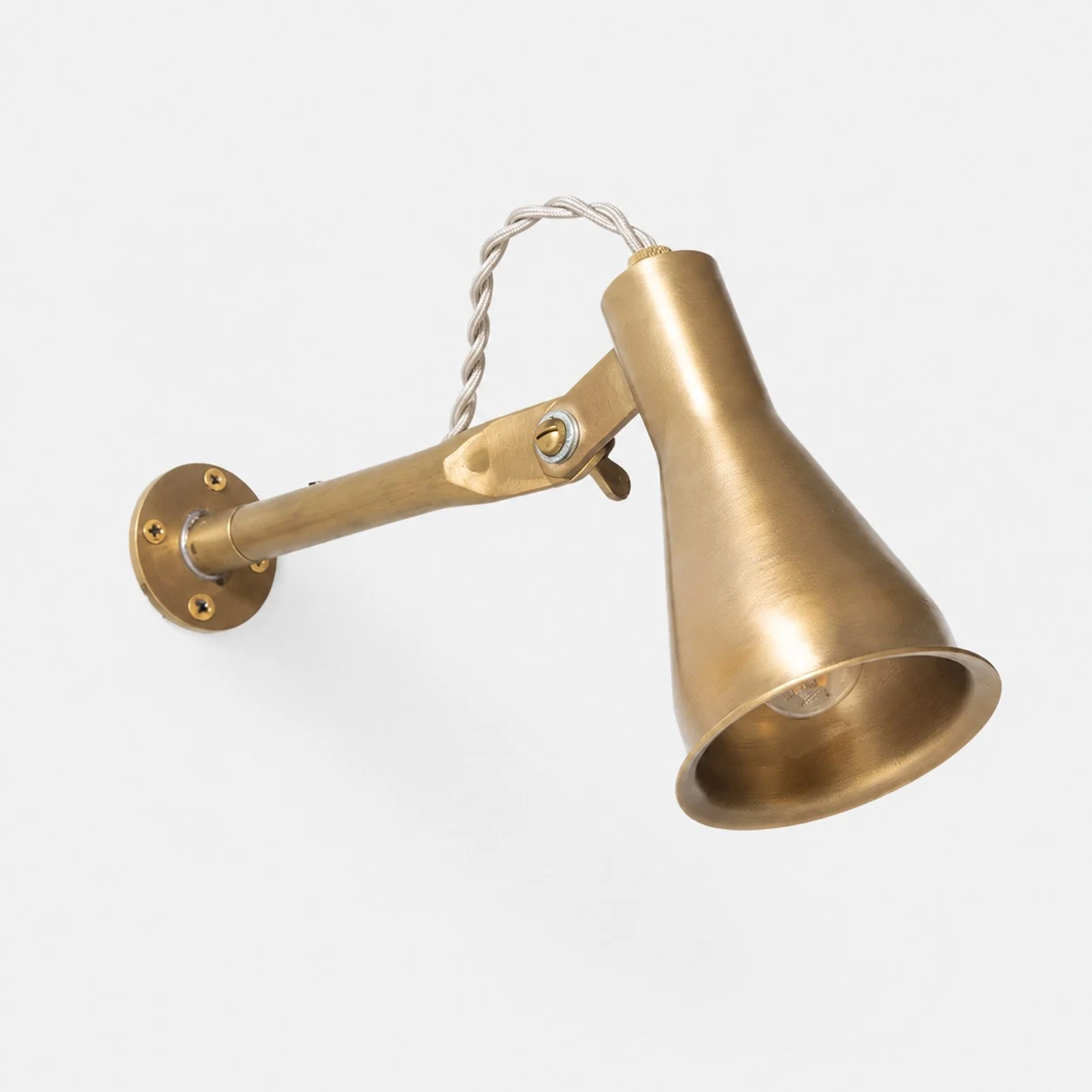 Short Arm Natural Brass