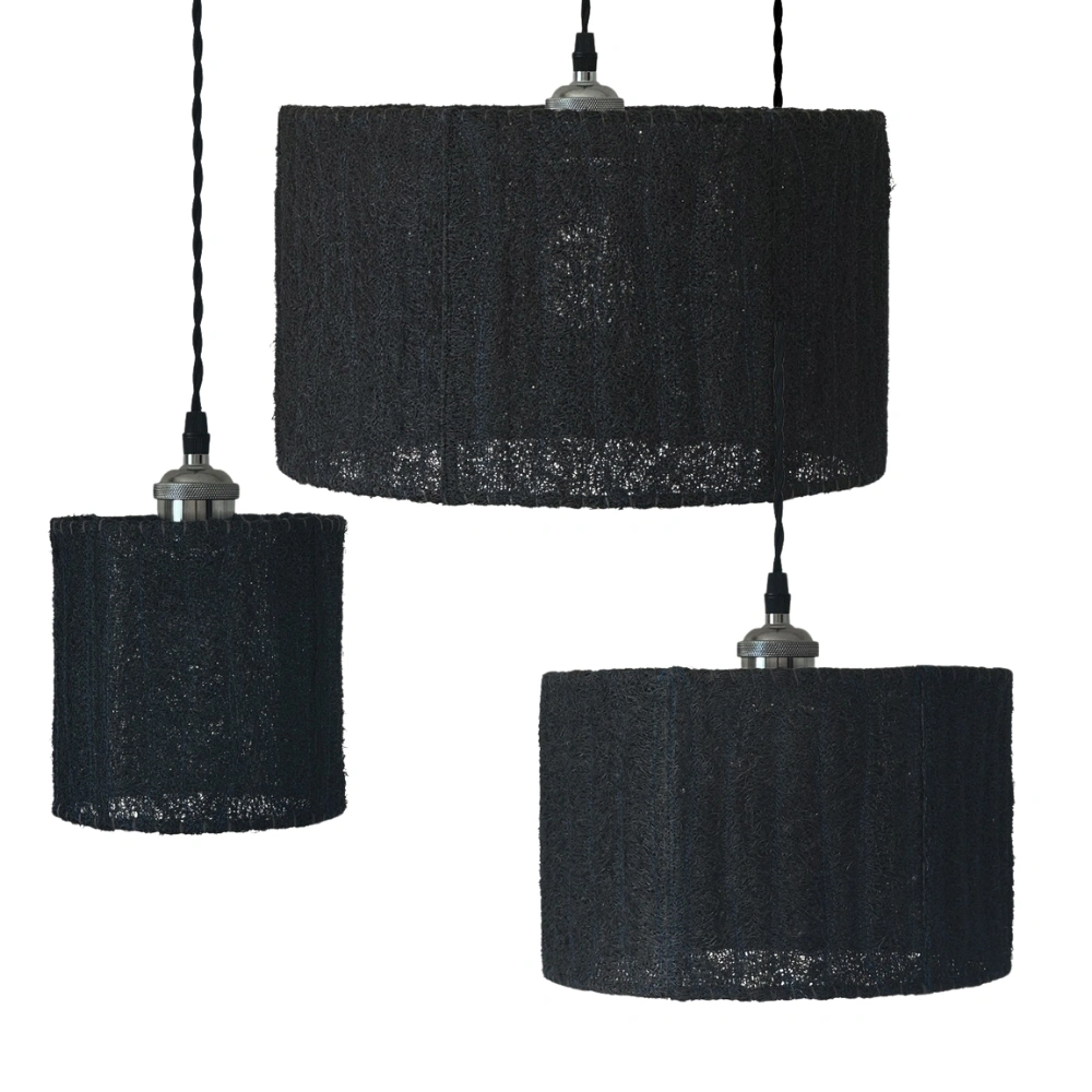 Style E natural loofah pendant SKU view