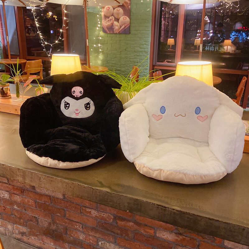 Kuromi and Cinnamoroll chair cushion