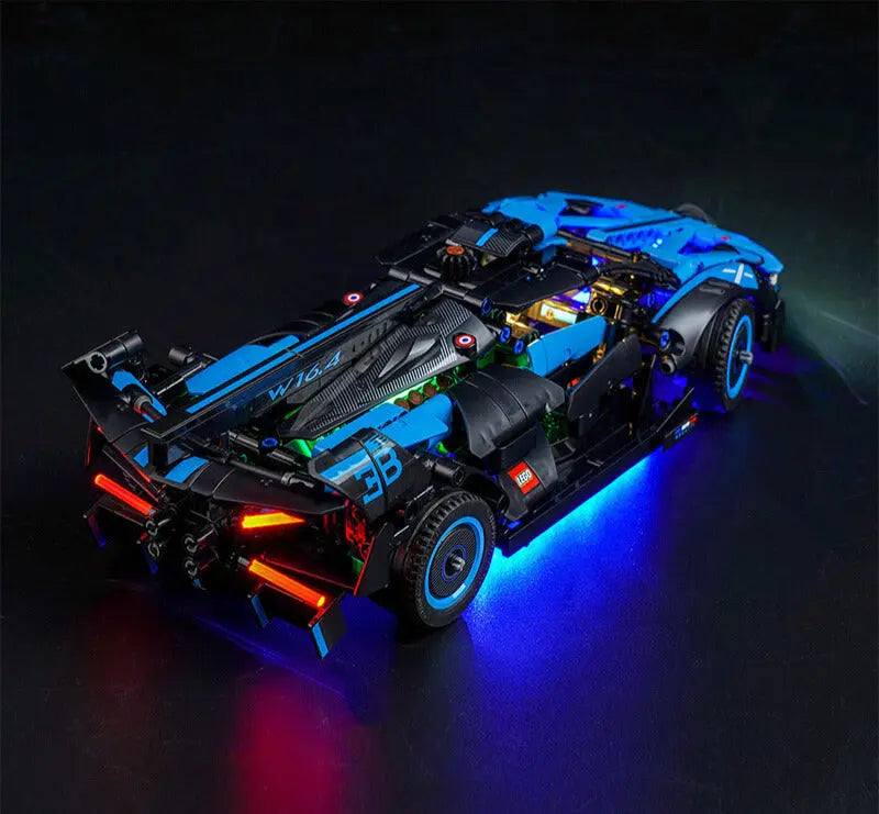 Light Kit for Lego Bugatti Bolide Agile Blue 42162