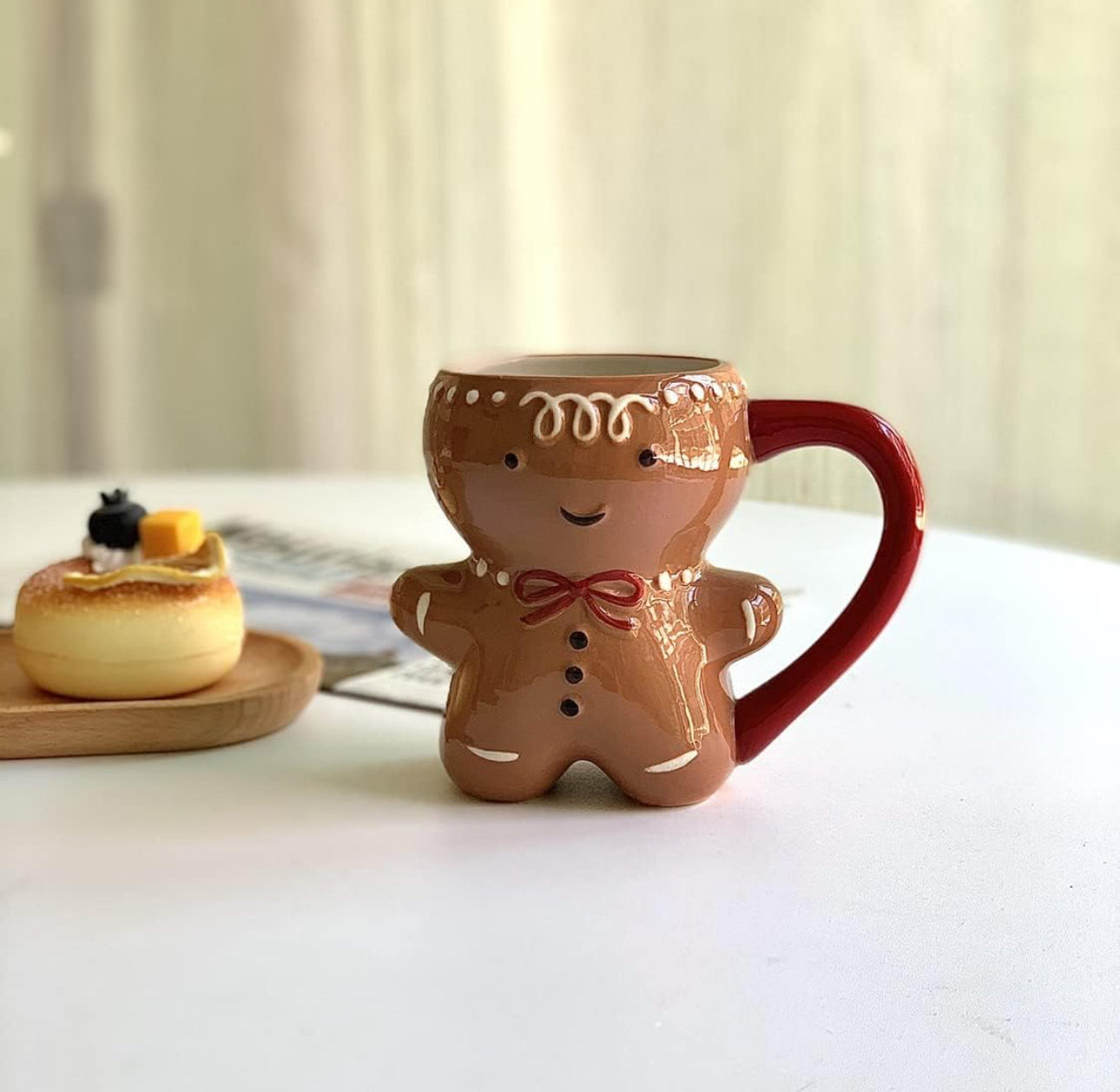 300ml Ceramic Gingerbread Man Mug