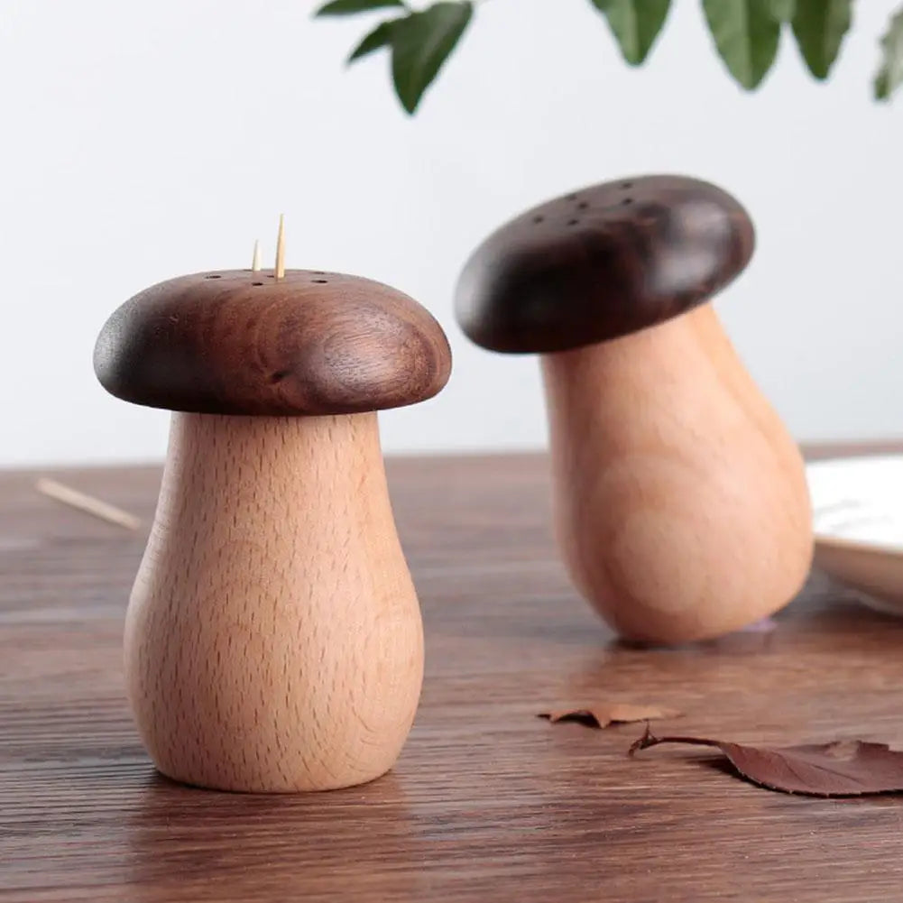 Mushroom Toothpick Holder Dispenser
