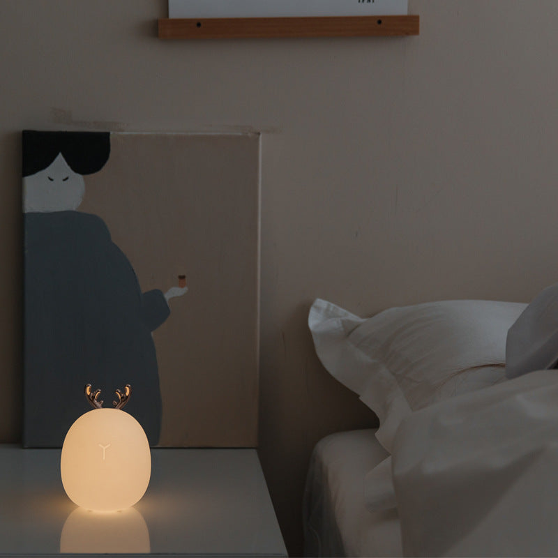 USB Rechargeable Dimmable LED Night Light