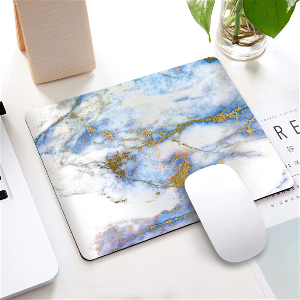 Square Silicone Marble Pattern Mouse Pad