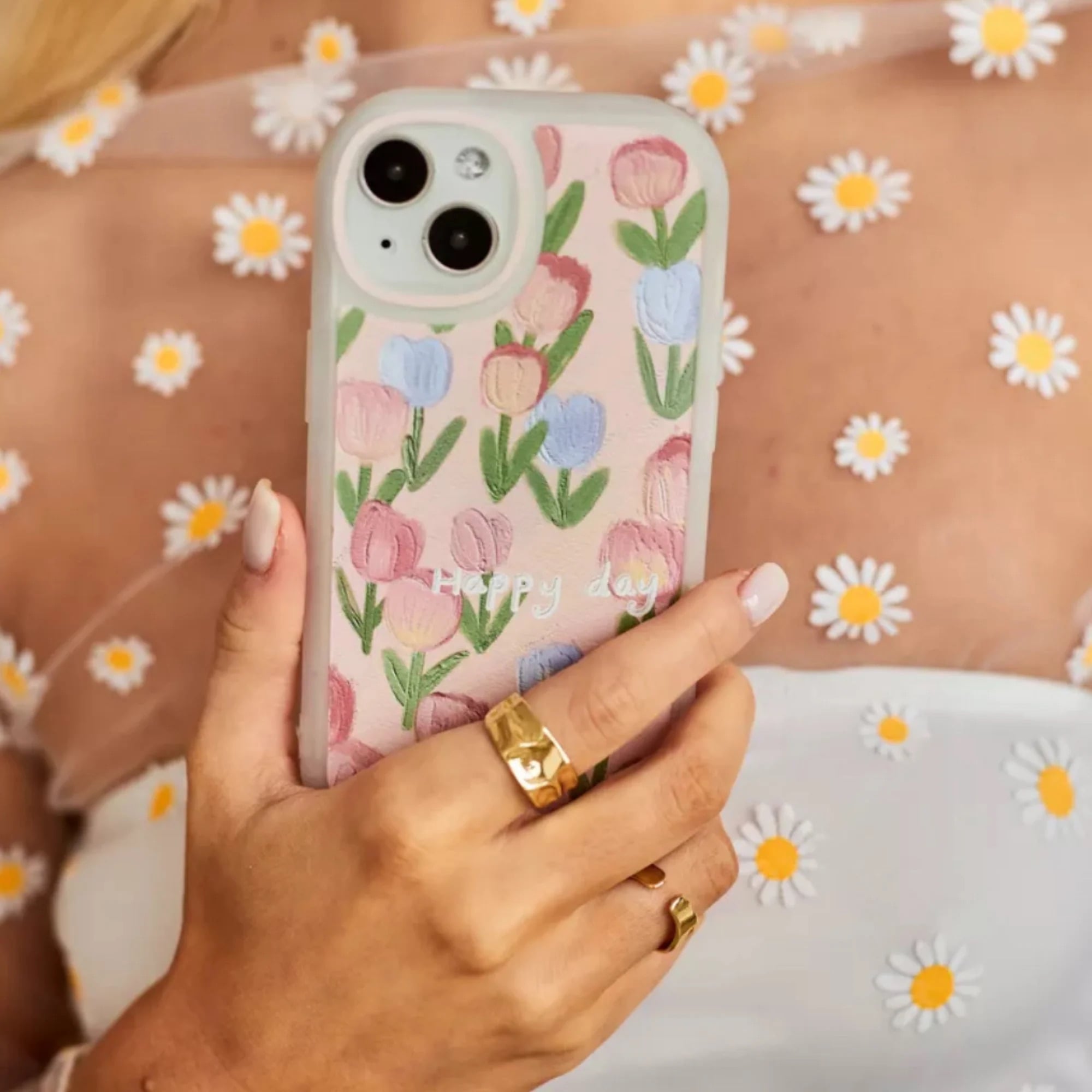 Pink Flowers Case