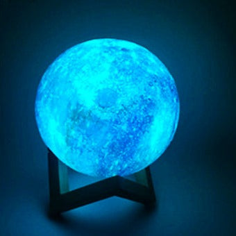 3D Colorful Rechargeable Sky Moon Night Light
