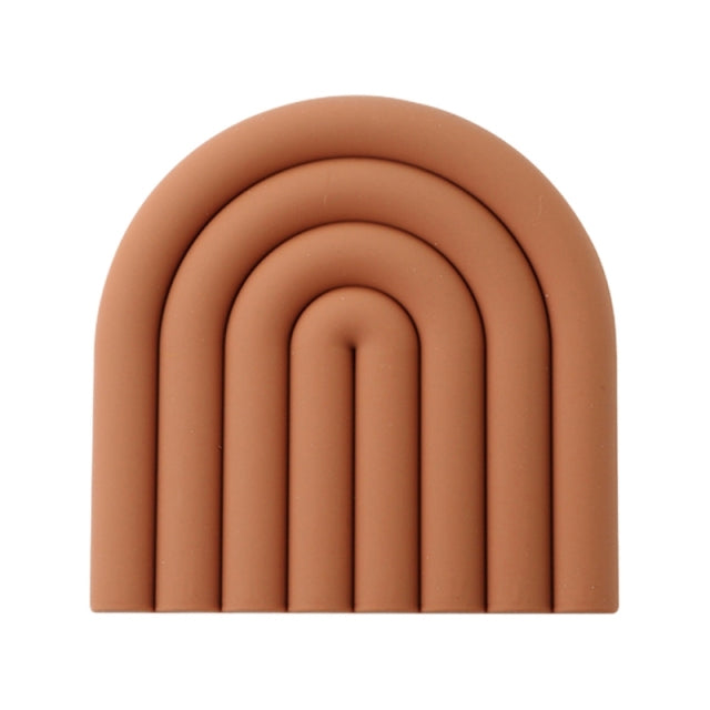 Rainbow Silicone Table Mat Coaster