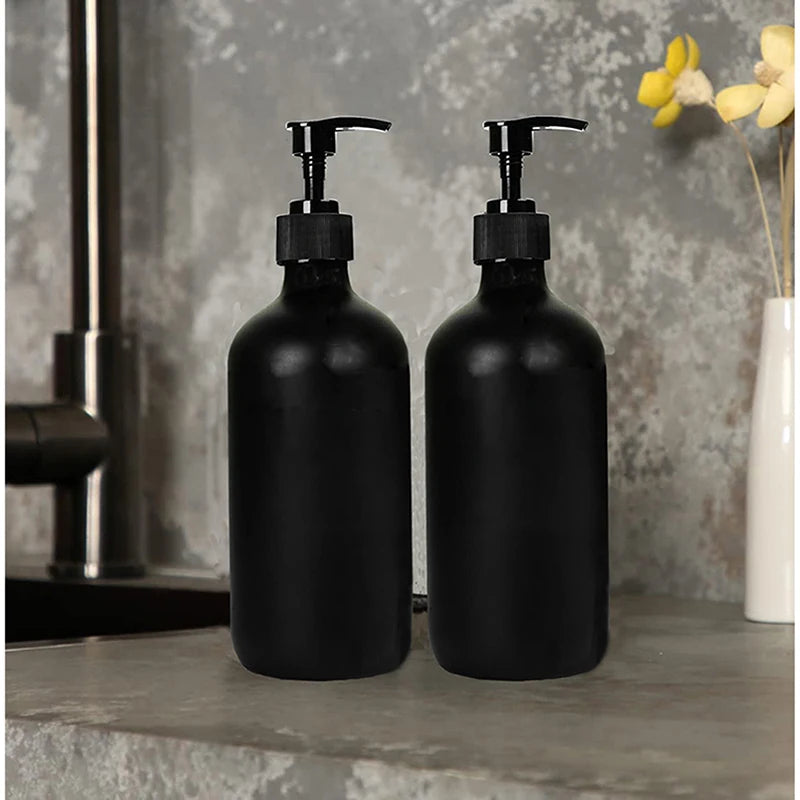 Matte Black 300/500ml Soap Dispenser
