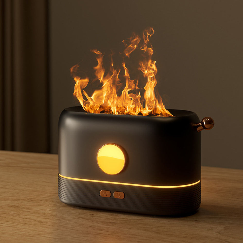 USB LED Flame Simulation Humidifier