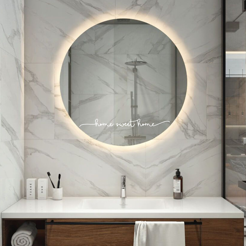 Mirror Bathroom Decor Decal
