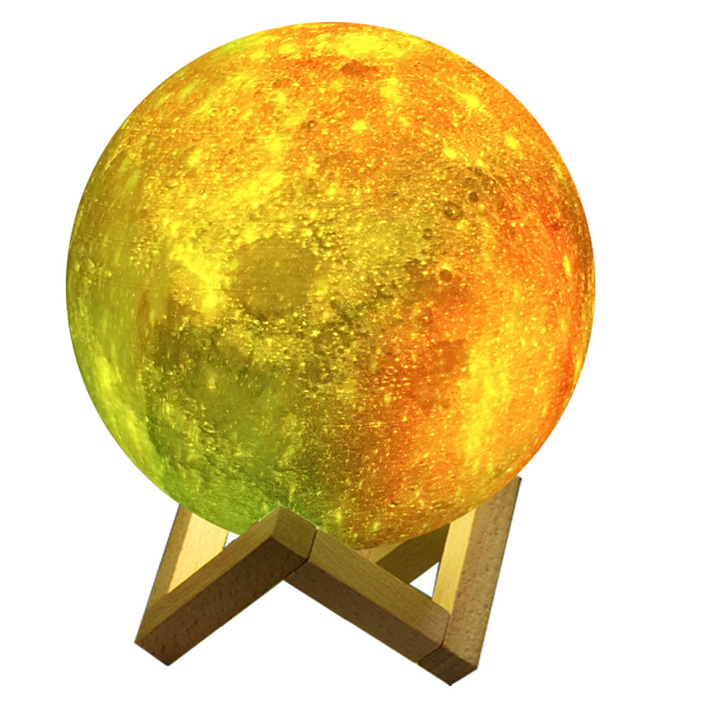 3D Colorful Rechargeable Sky Moon Night Light
