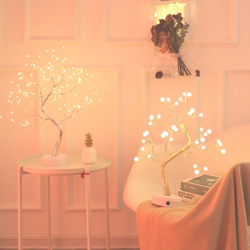 Led Night Lights Mini Tree Table Lamp