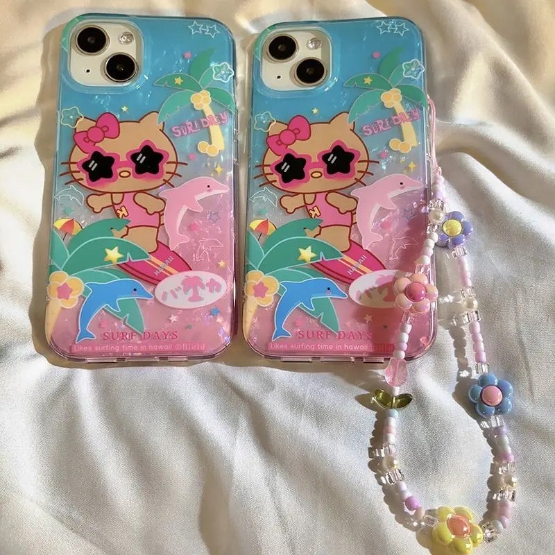 Hello Kitty Hawaii iPhone Case